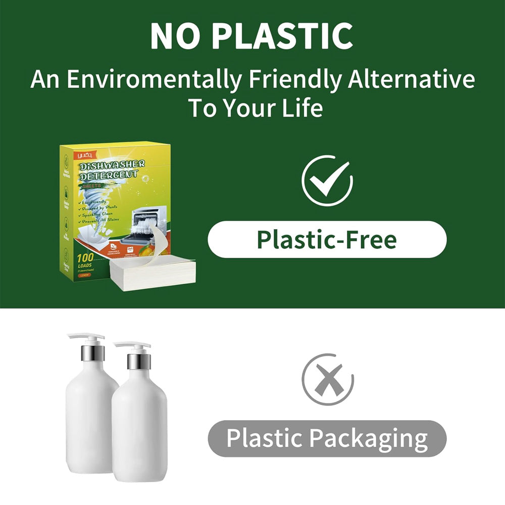 EcoPower Dishwasher Detergent Sheets