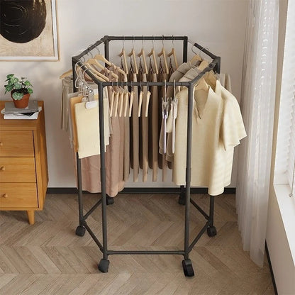 TheHomelogy™ Hexagonal Clothes Rack