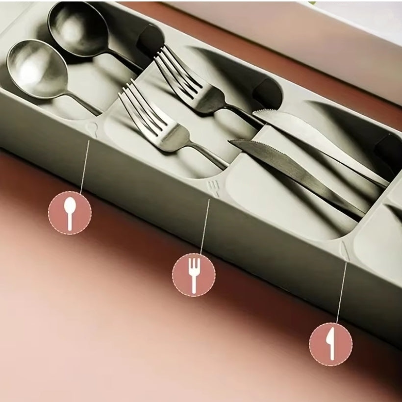 TheHomelogy™ Slim Silverware Organizer