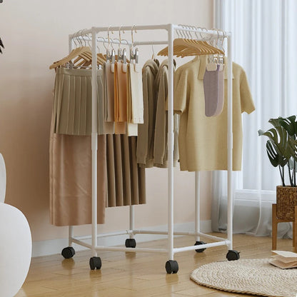 TheHomelogy™ Hexagonal Clothes Rack