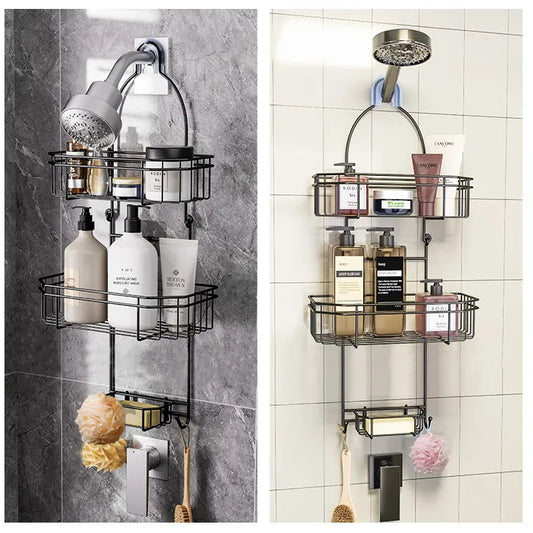 TheHomelogy™ Hanging Shower Shelves