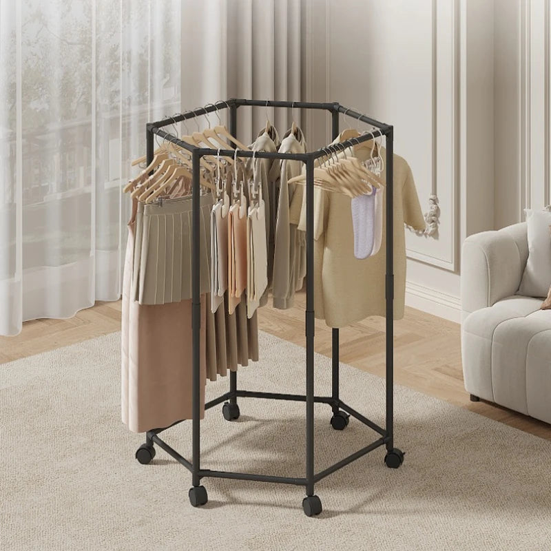 TheHomelogy™ Hexagonal Clothes Rack