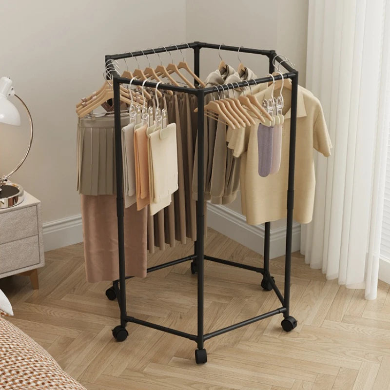 TheHomelogy™ Hexagonal Clothes Rack