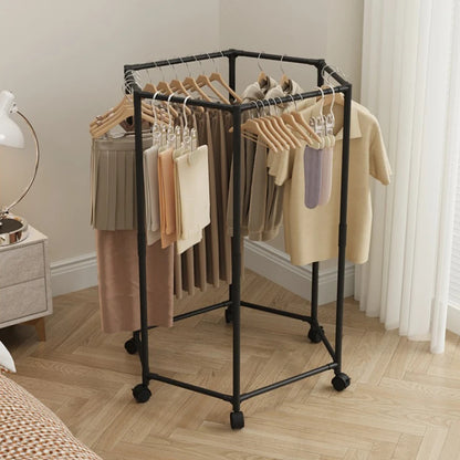 TheHomelogy™ Hexagonal Clothes Rack