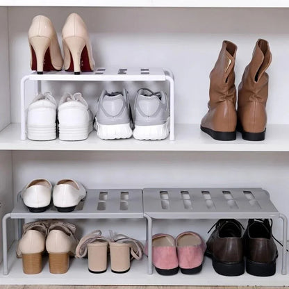 TheHomelogy™ Extendable Shoe Rack