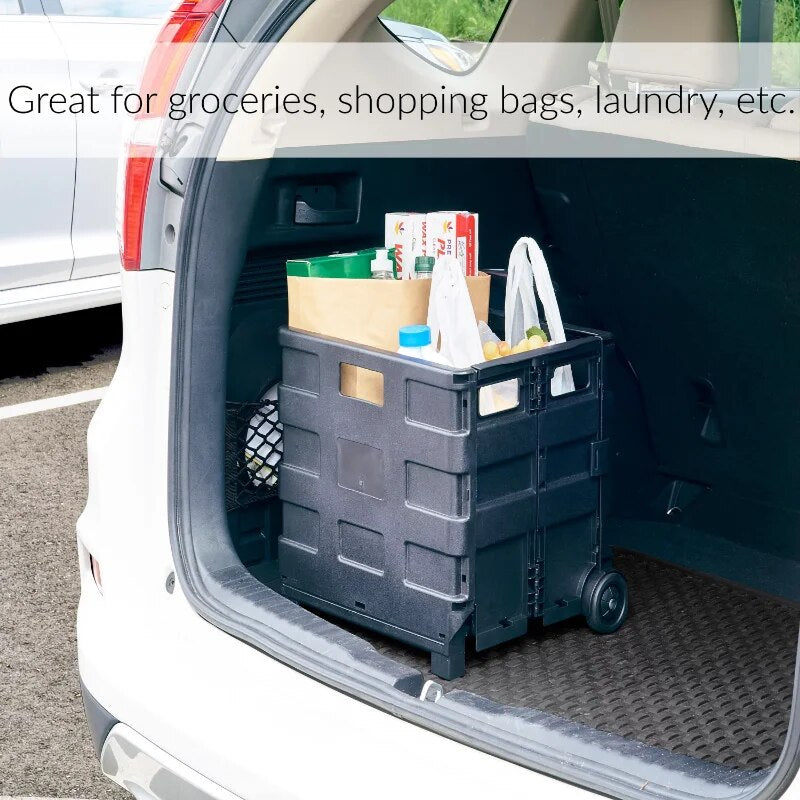 TheHomelogy™ Collapsible Shopping Utility Cart