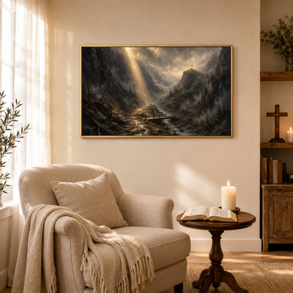 Nichts kann dich seiner Hand entreißen | Leinwand