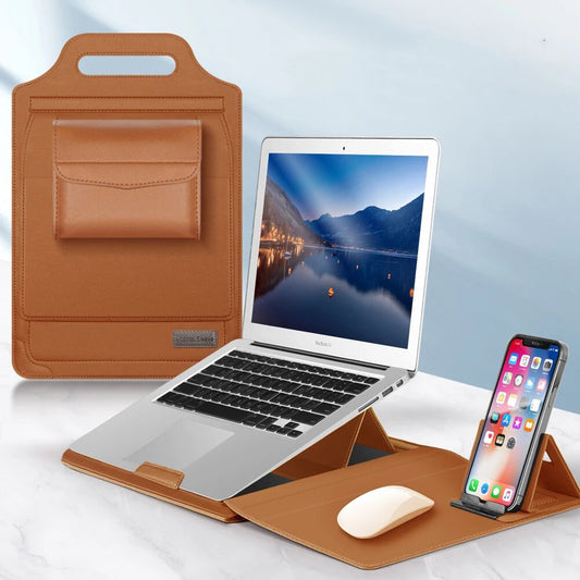 Leather Portable Desk Organizer