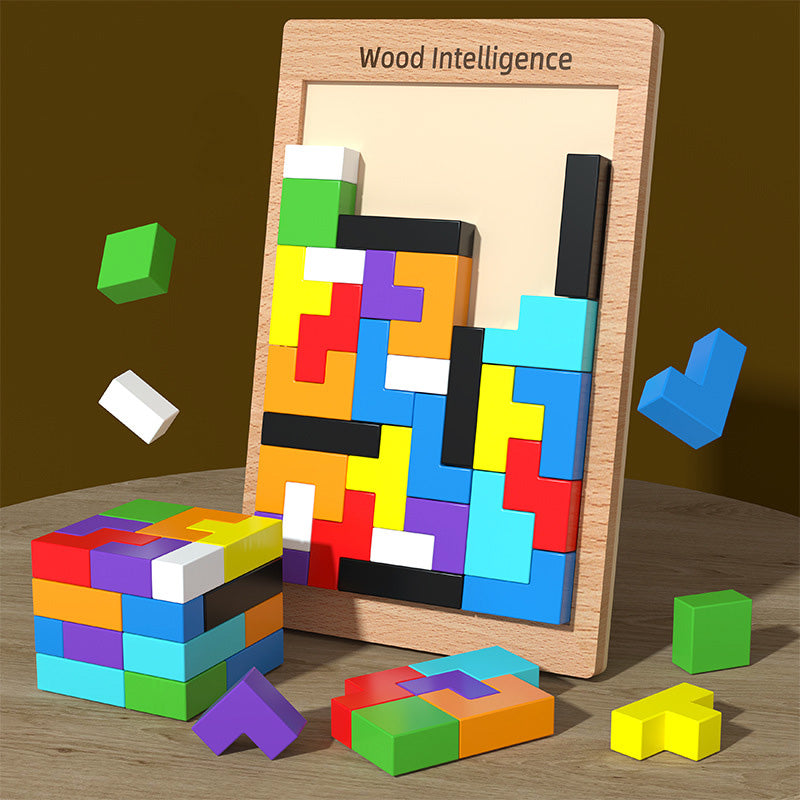 GridGenius Wooden Blocks Puzzle