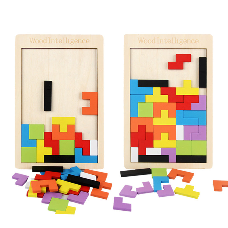 GridGenius Wooden Blocks Puzzle