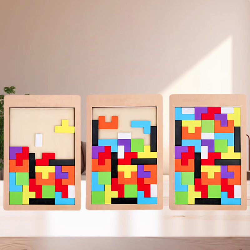 GridGenius Wooden Blocks Puzzle