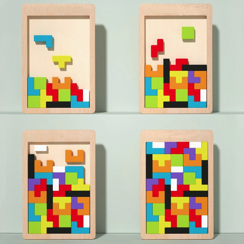 GridGenius Wooden Blocks Puzzle