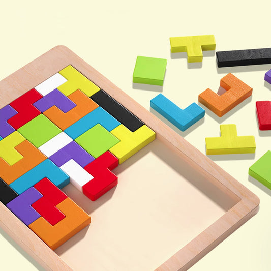 GridGenius Wooden Blocks Puzzle