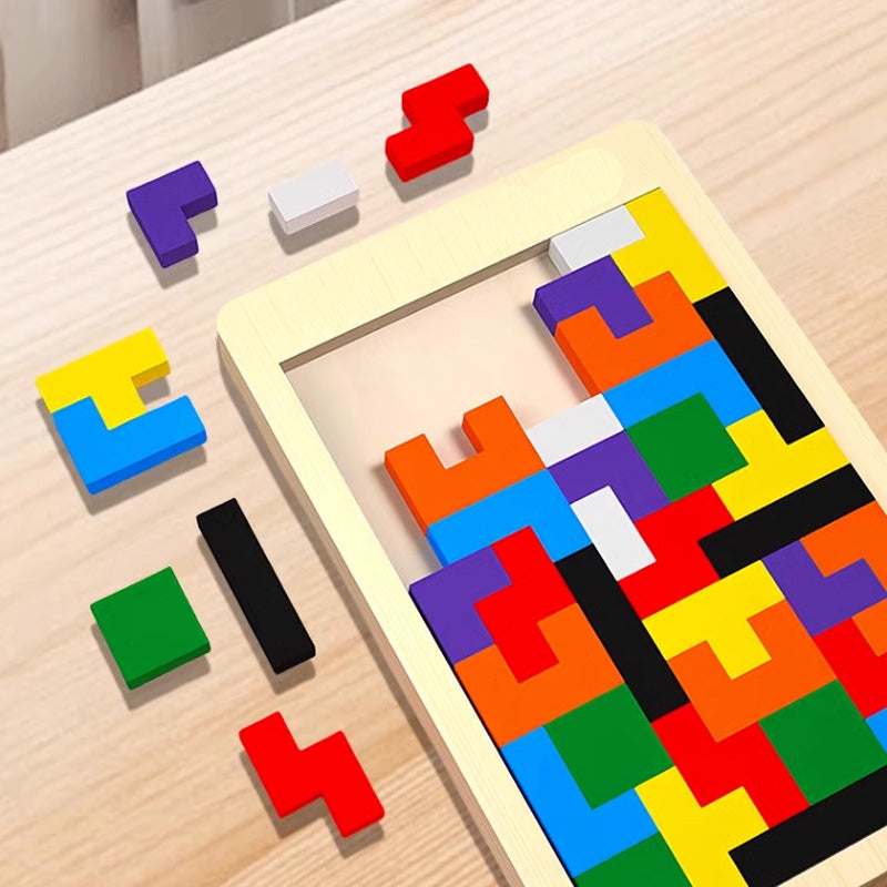 GridGenius Wooden Blocks Puzzle