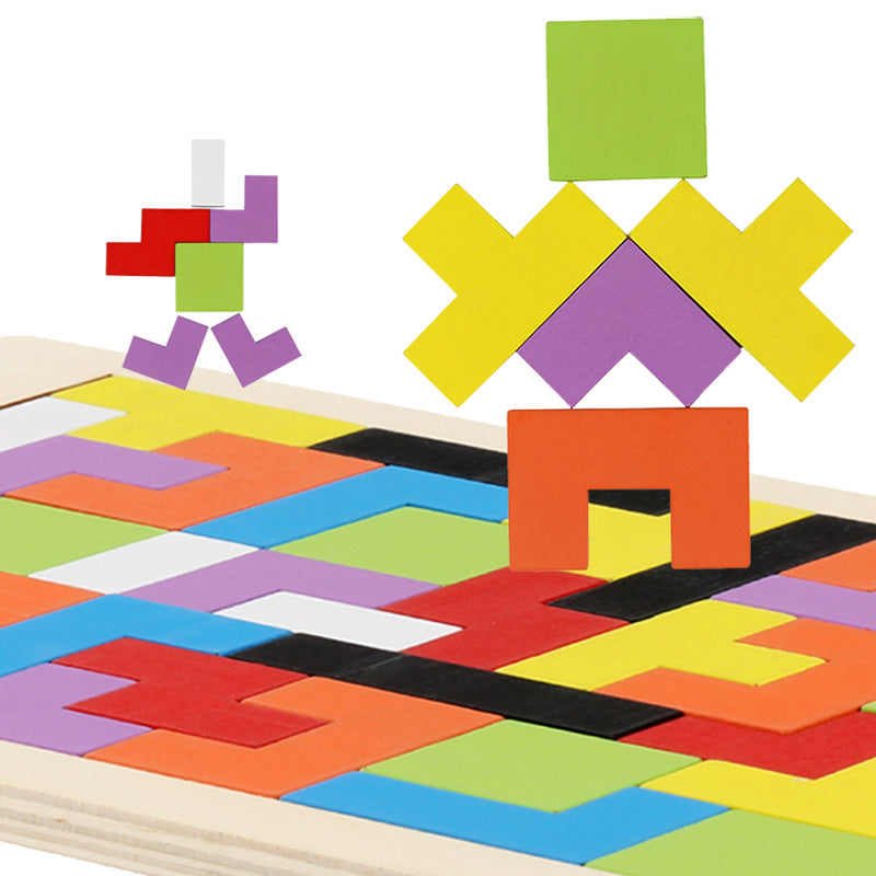 GridGenius Wooden Blocks Puzzle – The Homelogy