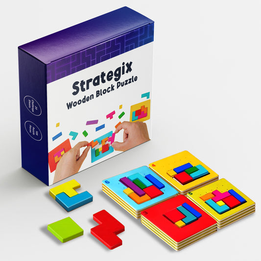 Strategix Wooden Puzzle Set