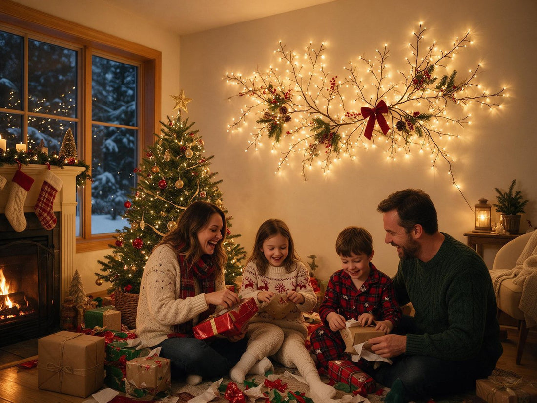 Family Christmas evening with Lumora