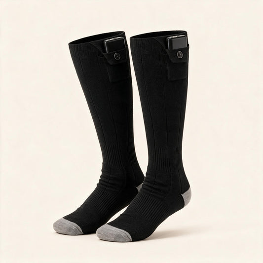HearthSocks rechargeable heated socks with 2 batteries